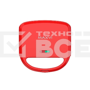 Гриль электрический Maxvi SM702P красный
