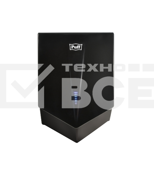 Сушилка для рук Puff 8802Bl 1200Вт черный
