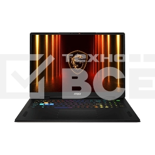 Ноутбук MSI Vector 18 HX AI A2XWIG-890RU Intel Core Ultra 9 275HX/32Gb/SSD 2Tb/RTX 5080 16Gb/18
