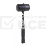 Резиновый молоток со стальной ручкой Deli DL5612 340 грамм, длина 260 мм, фото 1