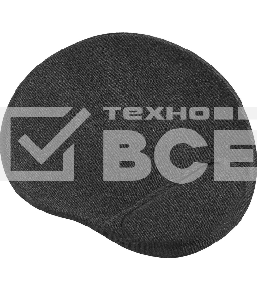 Коврик для мыши Defender гелевый (большой 26x22) 280 gr. (Easy Work) черный