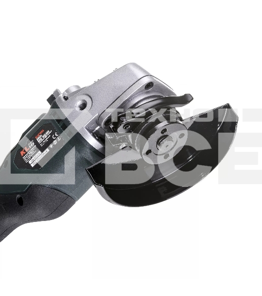 Угловая шлифовальная машина бесщеточная (болгарка) аккумуляторная KLPRO KLAT18BS-50 с регулеровкой оборотов (18В, Li-ion-2шт, 5.0Ач, 115мм, М14, 500-10000 об/мин З/У,в кейсе)