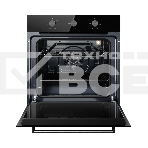 Духовой шкаф Kuppersberg HO 603 Black line, High-Tech, 78 л, поворотное управление, таймер, 6 режимов, макс. температура 310 градусов, цвет черный, цвет фурнитуры черный, фото2