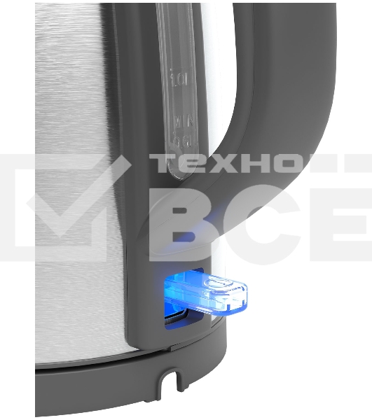 Чайник электрический Candy CK-203 1.7л. 2200Вт графит корпус: нерж.сталь