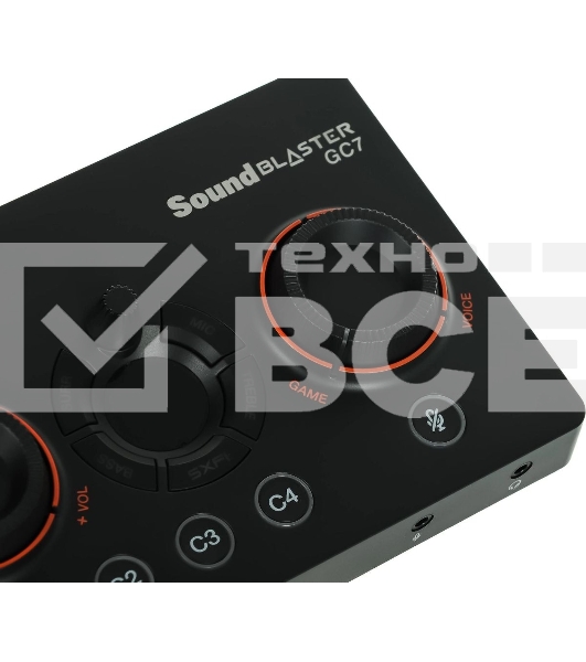 Звуковая карта Creative USB Sound BlasterX GC7 (Super X-Fi Ultra DSP) 7.1 Ret