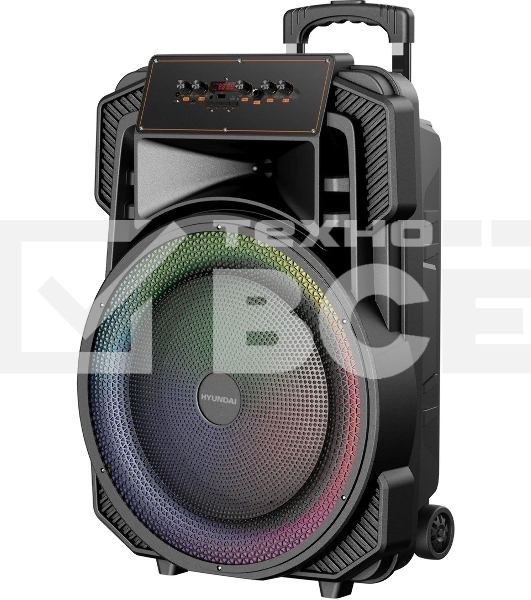 Минисистема Hyundai H-MC1295 черный 35Вт FM USB BT micro SD