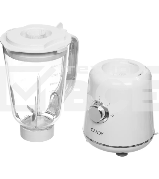 Блендер стационарный Candy CB-150 800Вт белый