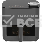 Аэрогриль Hyundai HYF-9085 темно-серый, 2000 Вт, 8 л, сенсор, 11 программ, фото 1