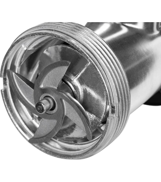 Мясорубка электрическая Hiberg MG 880 B черно-серый, 2000 Вт, 2.0 кг/мин, реверс, защита от перегрузки, насадки - 5