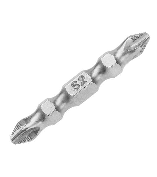Бита двухстор., PH2-PH2х45мм, сталь S2, 10шт. Gross
