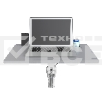 Стол для ноутбука Cactus VM-FDS101B столешница МДФ серый 70x52x106см (CS-FDS101WGY), фото19