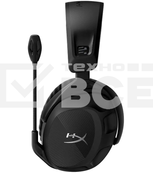Наушники с микрофоном HyperX Cloud Stinger 2 wireless black черный мониторные Radio оголовье (676A2AA)
