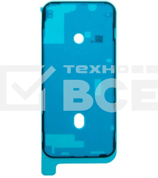 Водозащитная прокладка (проклейка) для iPhone 12 Pro Max, черная