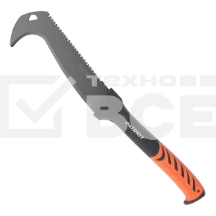 Секач Patriot PB-521. 521 мм, ПТФЭ (Teflon) покрытие, 52 HRC, пила, PP+TPR рукоять, ножны