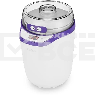 Йогуртница Kitfort КТ-2077-1 фиолетовый