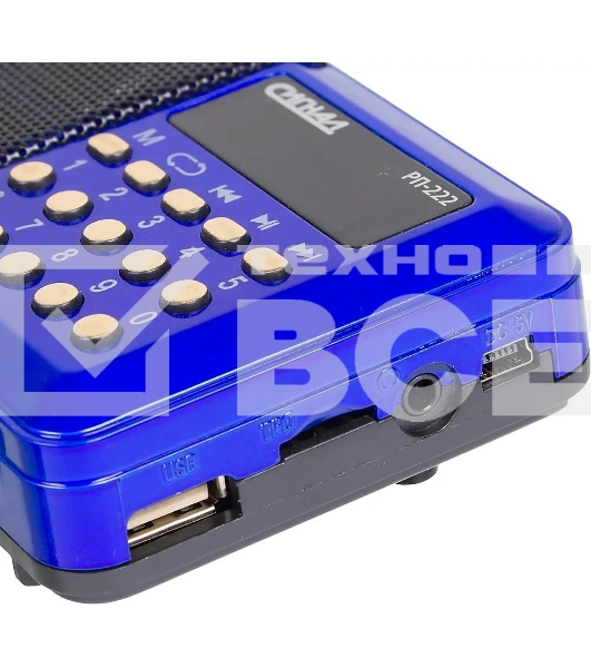 Радиоприемник Сигнал РП-222, USB, SD, дисплей