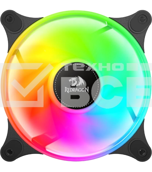 Вентилятор Redragon GC-F013 черный 120мм 2200rpm 25db 4-pin