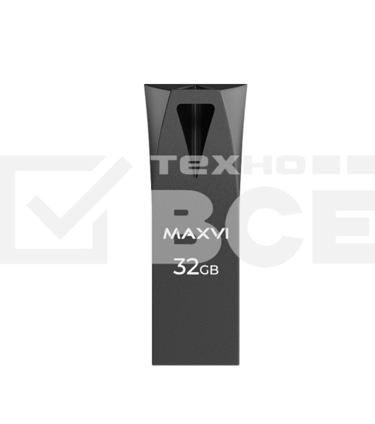 Флеш диск Maxvi MK2 32GB USB 2.0 dark grey