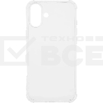 Чехол (клип-кейс) BoraSCO для Apple iPhone 16 Plus Bumper Case прозрачный (73520), фото 1