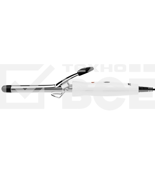 Щипцы для завивки волос HITT HT-6407 белый/черный, 16 мм, 190 °C, 1 режим