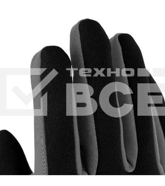 Перчатки универсальные Denzel 68086 искусственный мех, работа с сенсорным экраном, размер 8