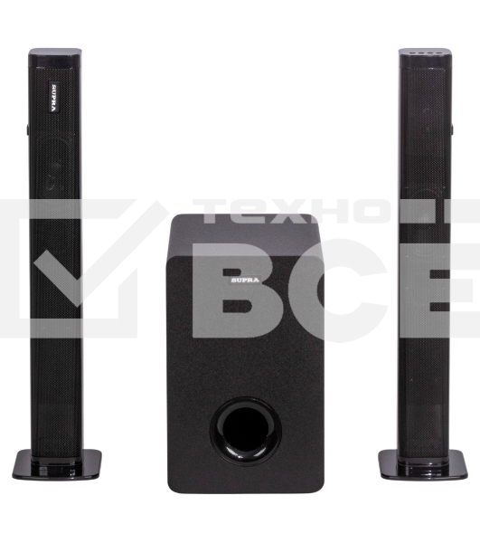 Саундбар Supra SSB-212 2.1 200Вт+400Вт черный