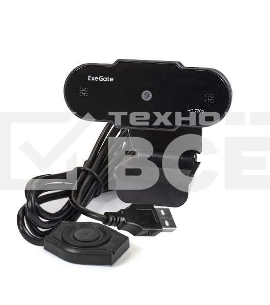 Веб-камера ExeGate EX287386RUS BlackView C525 HD Tripod (матрица 1/3