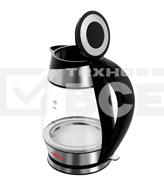 Чайник Aresa AR-3441 220-240В, 50 Гц, 2000 Вт, 1.7 л