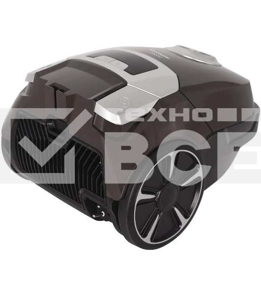 Пылесос Hyundai HYV-B4055 темно-коричневый, 380/2000 Вт, уборка сухая, пылесборник мешок 2.5 л