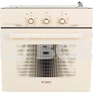 Встраиваеммый газовый духовой шкаф Gefest ДГЭ 621-01 В1, 52л, дверца с 2 стеклами, кремовый