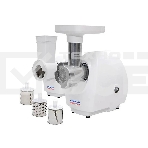 Мясорубка электрическая Аксион М25.03 белый, 1500 Вт, 1.7 кг/мин, защита от перегрузки, насадки - 5, фото2