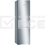 Холодильник Bosch KGN39UL30U серебристый металлик двухкамерный 279/87л морозилка снизу, No Frost, фото 1