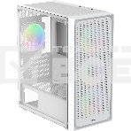 Корпус Ocypus Gamma C50 WH ARGB, Mini-Tower, белый, 4 x 120 мм, фото 1