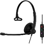 Гарнитура EPOS IMPACT 100 UC Mono чёрный, проводная, USB, фото 1