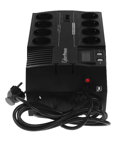 Источник бесперебойного питания CyberPower BR700ELCD 700 ВА/420 Вт/8 х CEE 7 (евророзетка)