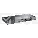 Коммутатор TP-Link Jetstream 16-port gigabit smart switch with 2-gigabit uplink ports, фото2
