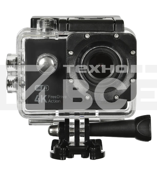 Видеорегистратор Digma FreeDrive Action 4K WiFi черный 8Mpix 2160x3840 2160p 140гр.