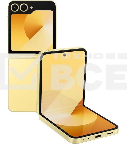 Смартфон Samsung Galaxy Z Flip 6 5G, 12/512Gb, желтый