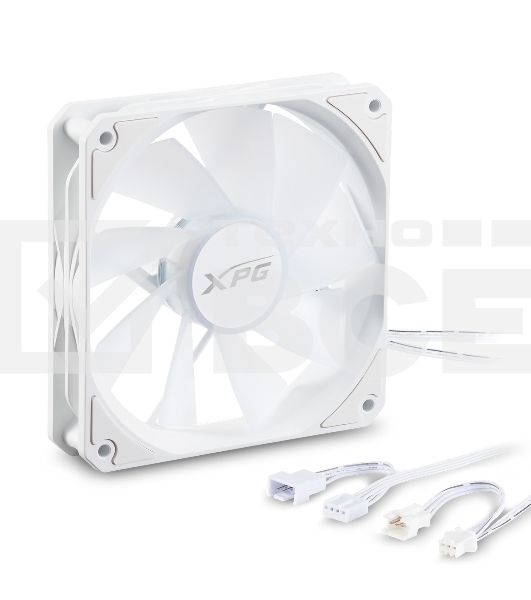 Вентилятор для корпуса ADATA XPG VENTO R 120 ARGB PWM белый, 120 мм, 1600 об/мин, 32 дБ, 4 pin