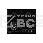 Газовая варочная поверхность LEX GVG 640-1 BBL, черный, фото 1