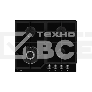 Газовая варочная поверхность LEX GVG 640-1 BBL, черный
