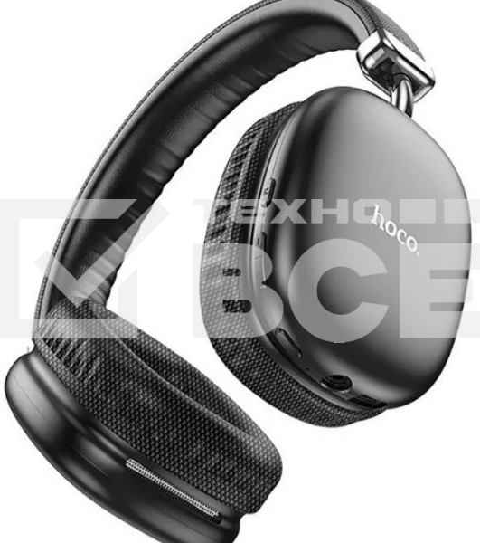 Наушники накладные Hoco W35 черный беспроводные bluetooth оголовье