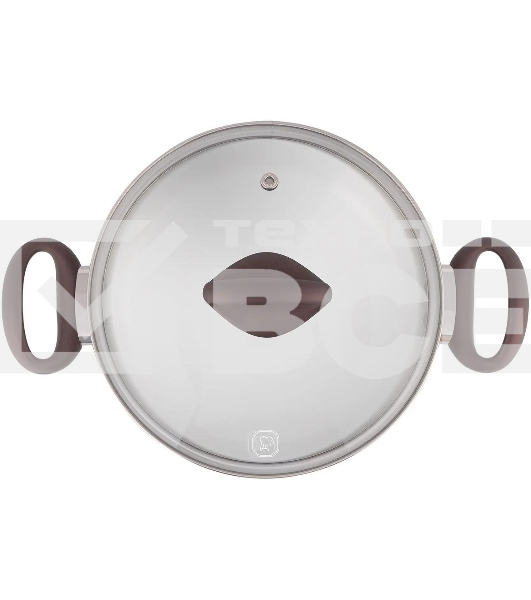 Кастрюля Rondell Tierno RDS-1593, 4.8л, 24см, с крышкой, стальной