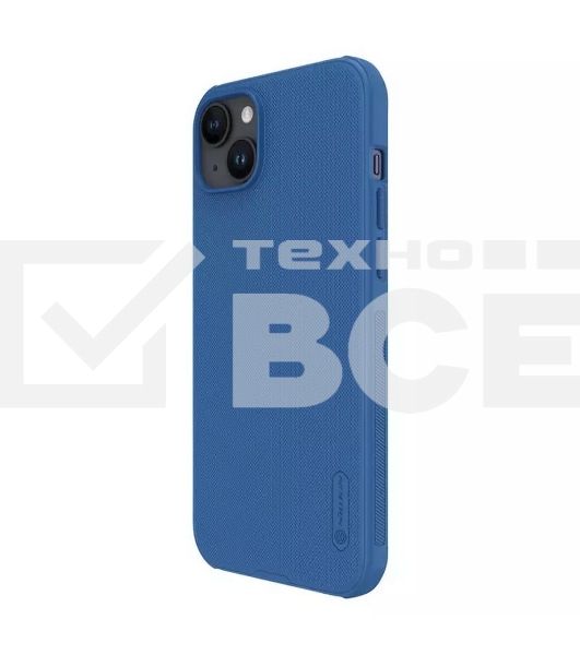 Чехол Super Frosted Shield Pro Magnetic Case, синий, (AP IP15 Plus)