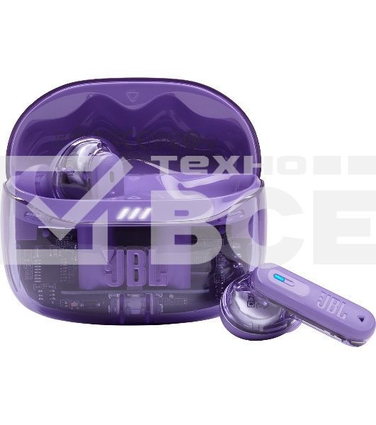 Наушники JBL Tune Beam 2 призрачно-фиолетовый