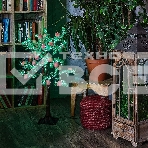 Дерево светодиодное Персик 95см 240 светодиодов белый свет Провод черный ULD-T6095-240/SBA белый IP20 PEACH, фото6