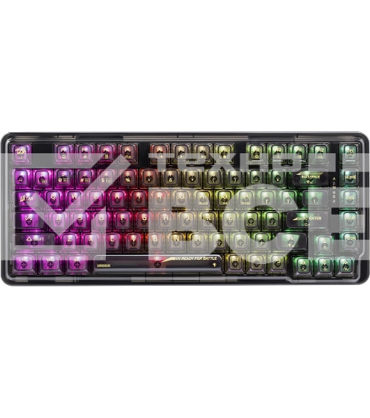 Клавиатура Redragon Elf Pro (71742) беспроводная, USB, Bluetooth/Радиоканал, черный