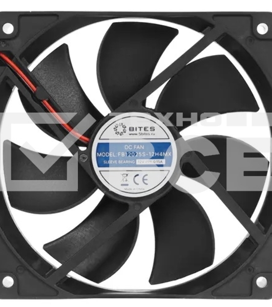 Вентилятор 5bites FB12025S-12H4MX 120X25 / SLEEVE / 1800RPM / MOLEX / 4P