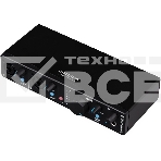 Аудиоинтерфейс USB Arturia MiniFuse 2 Black [800102] 24бит/192кГц, два комбинированных входа XLR-1/4 (микрофонный / линейный / инструментальный уровень) с фантомным питанием +48 В, выходы на монитор (L/R Jack), выход для наушников, MIDI In/Out, фото 1