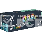 Жидкостная система охлаждения Arctic Cooling Liquid Freezer III Pro 360 ARGB Multi Compatible ACFRE00184A черный 120мм алюминий+медь 3000rpm 4-pin, фото4